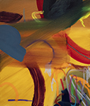 Abstract oil painting by Matti Närekangas, 2024