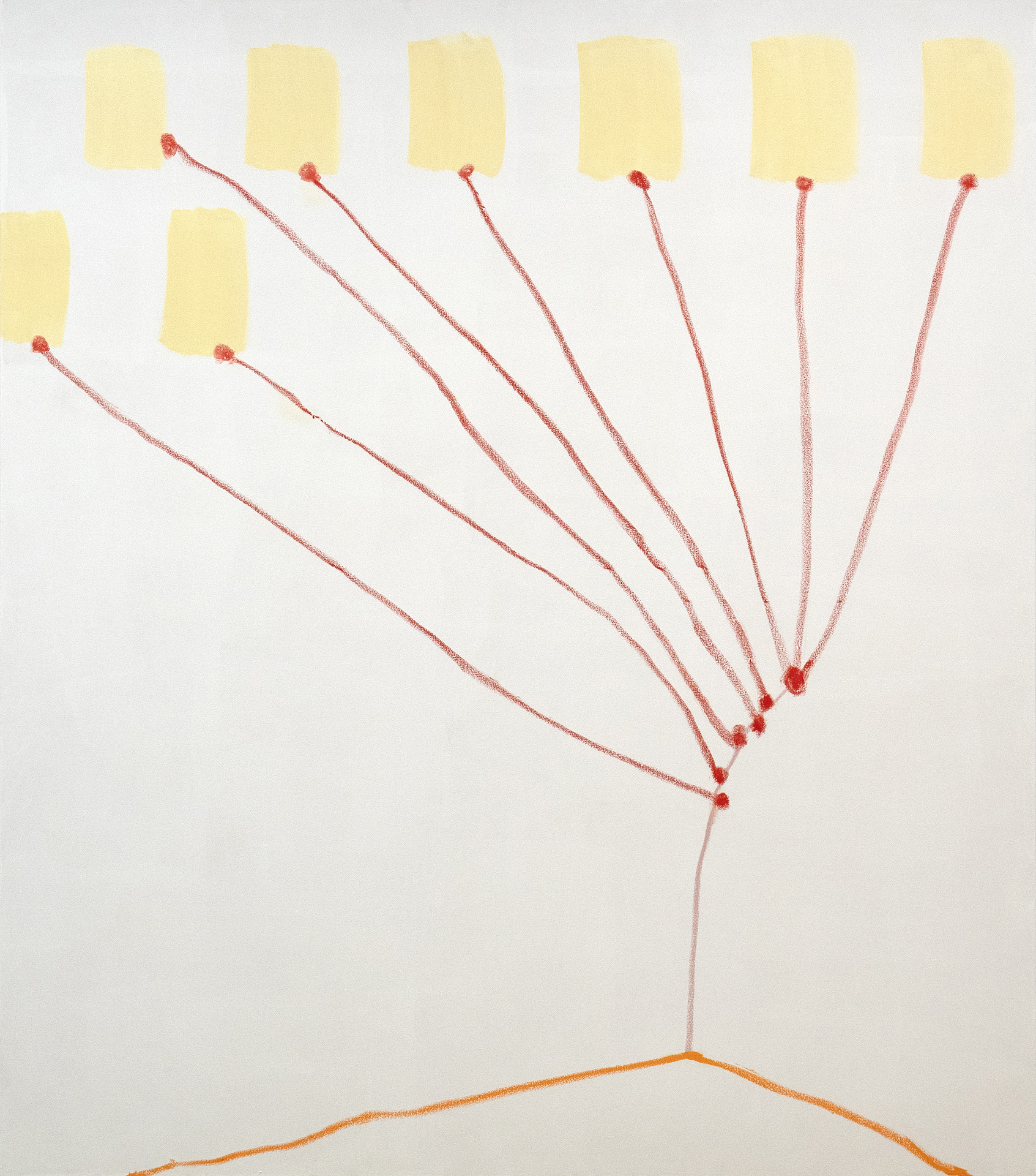 Abstract oil painting by Finnish artist Matti Närekangas, 2026